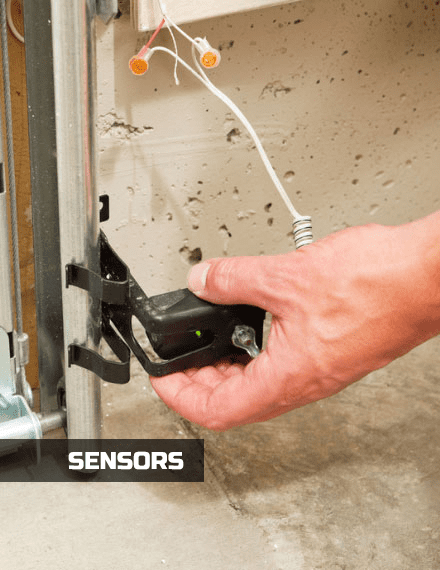 how to align garage door sensors